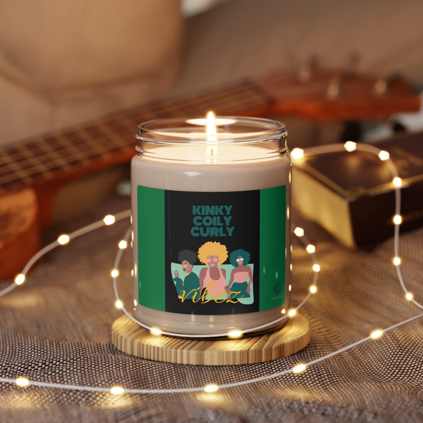 Kinky Coily Curly - Scented Soy Candle, 9oz