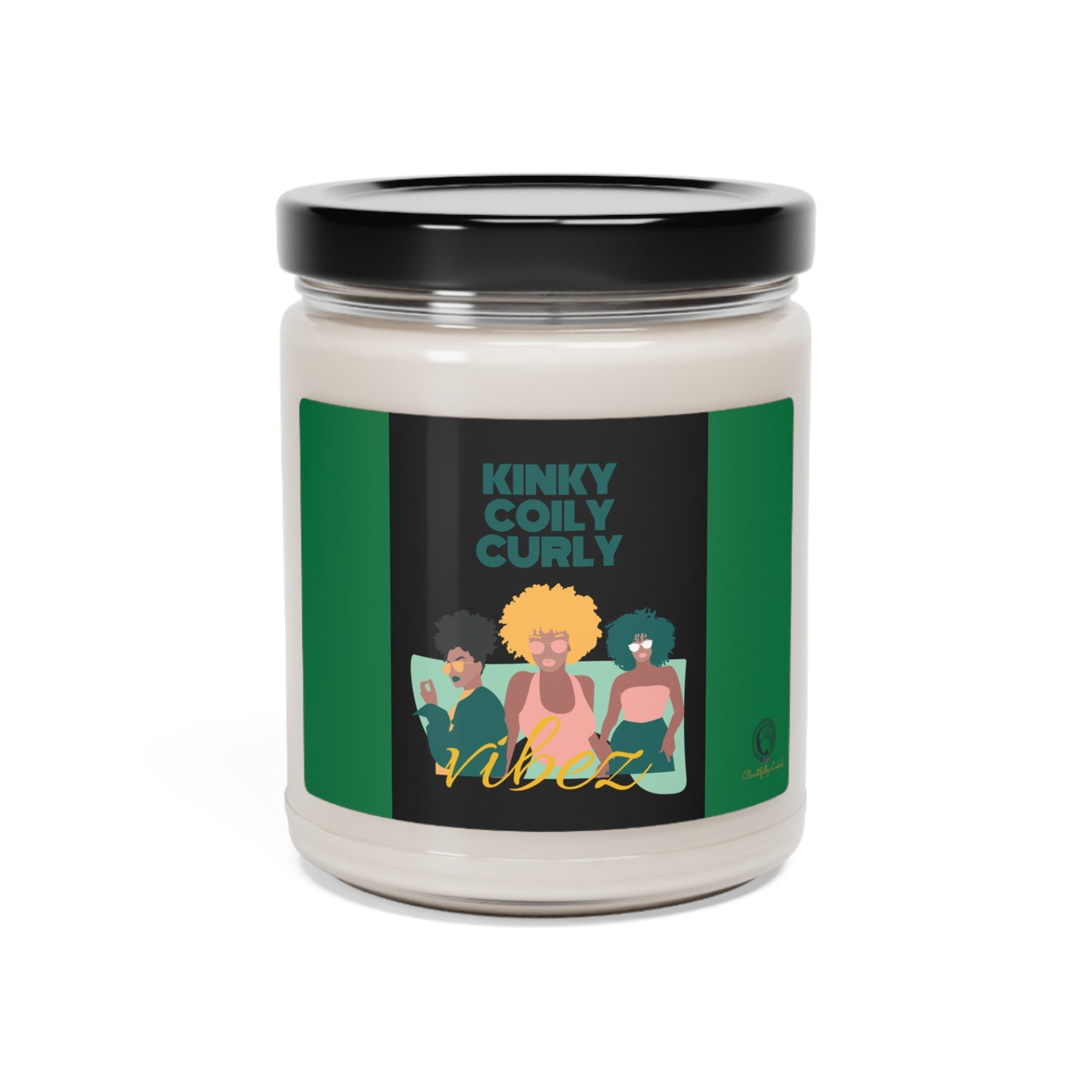 Kinky Coily Curly - Scented Soy Candle, 9oz