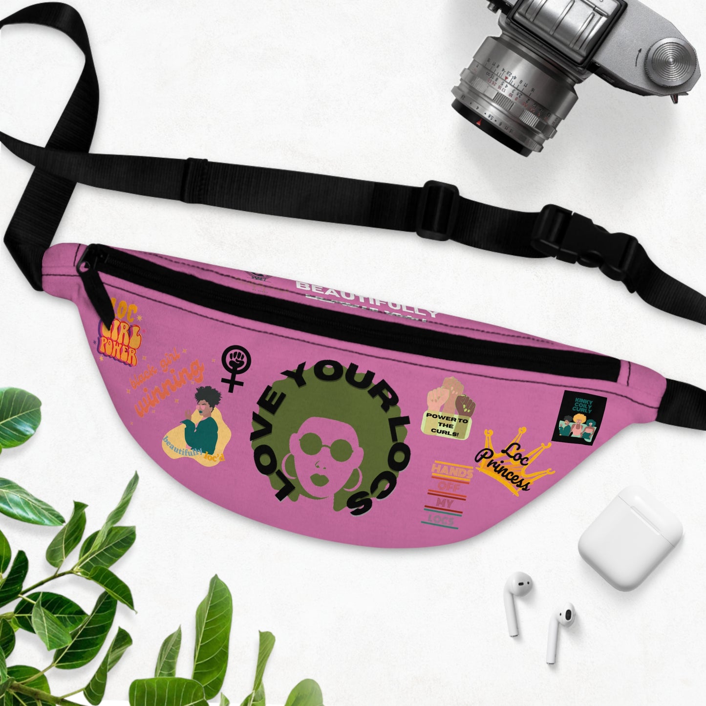 Fanny Pack - Love Your Locs(Pink)
