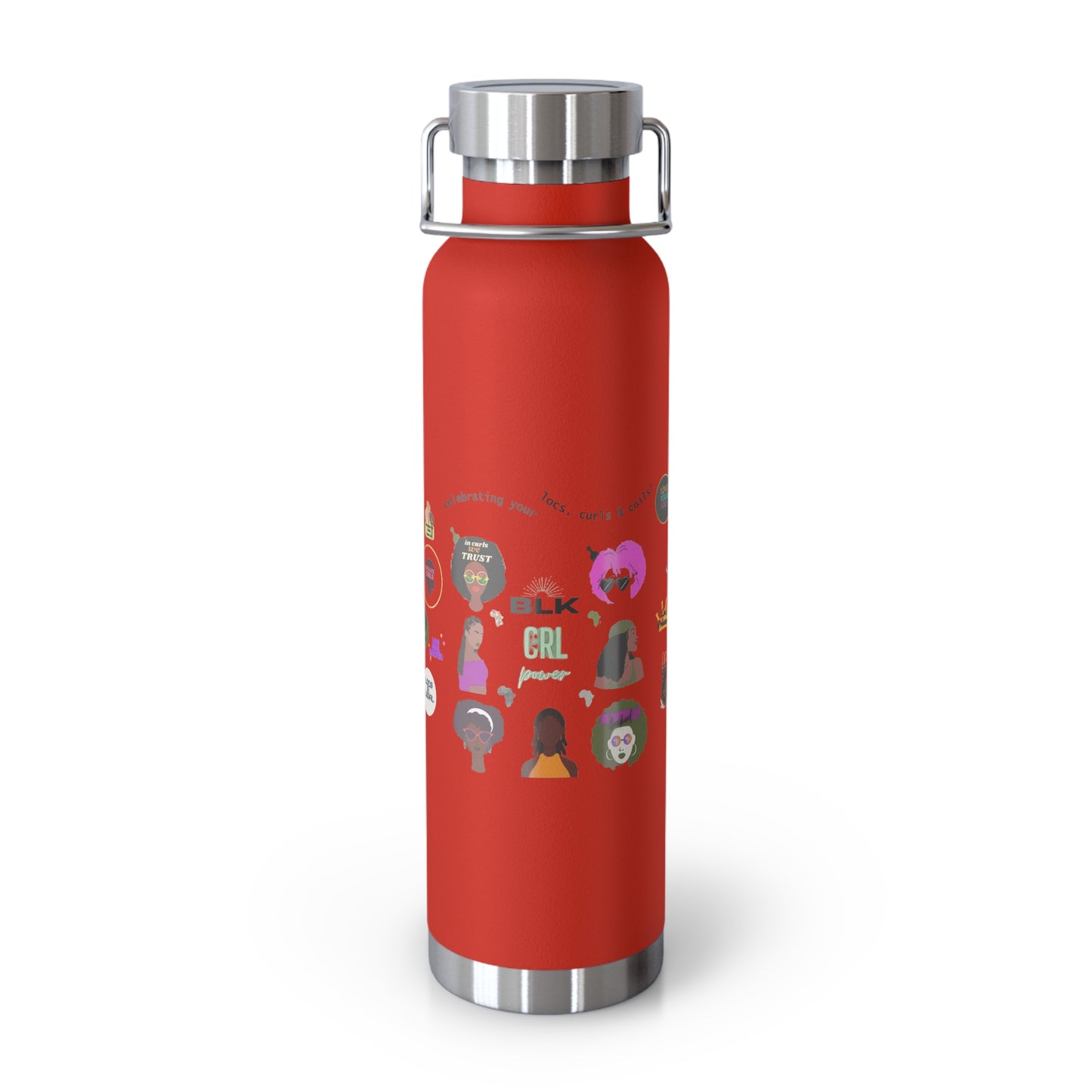 "Black Girl Power" Vacuum Insulated Bottle - 22oz