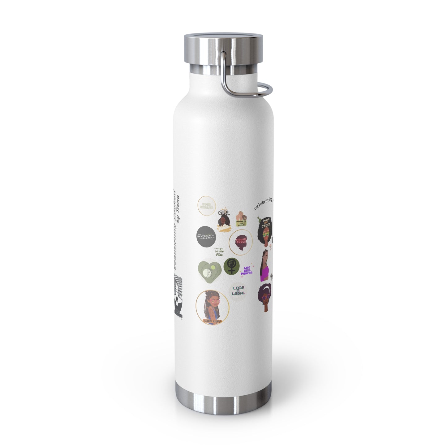 "Black Girl Power" Vacuum Insulated Bottle - 22oz