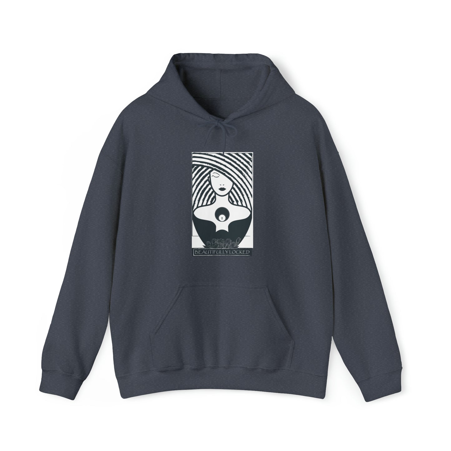 Beautifully Locked by Tiona Unisex Heavy Blend™ Hooded Sweatshirt
