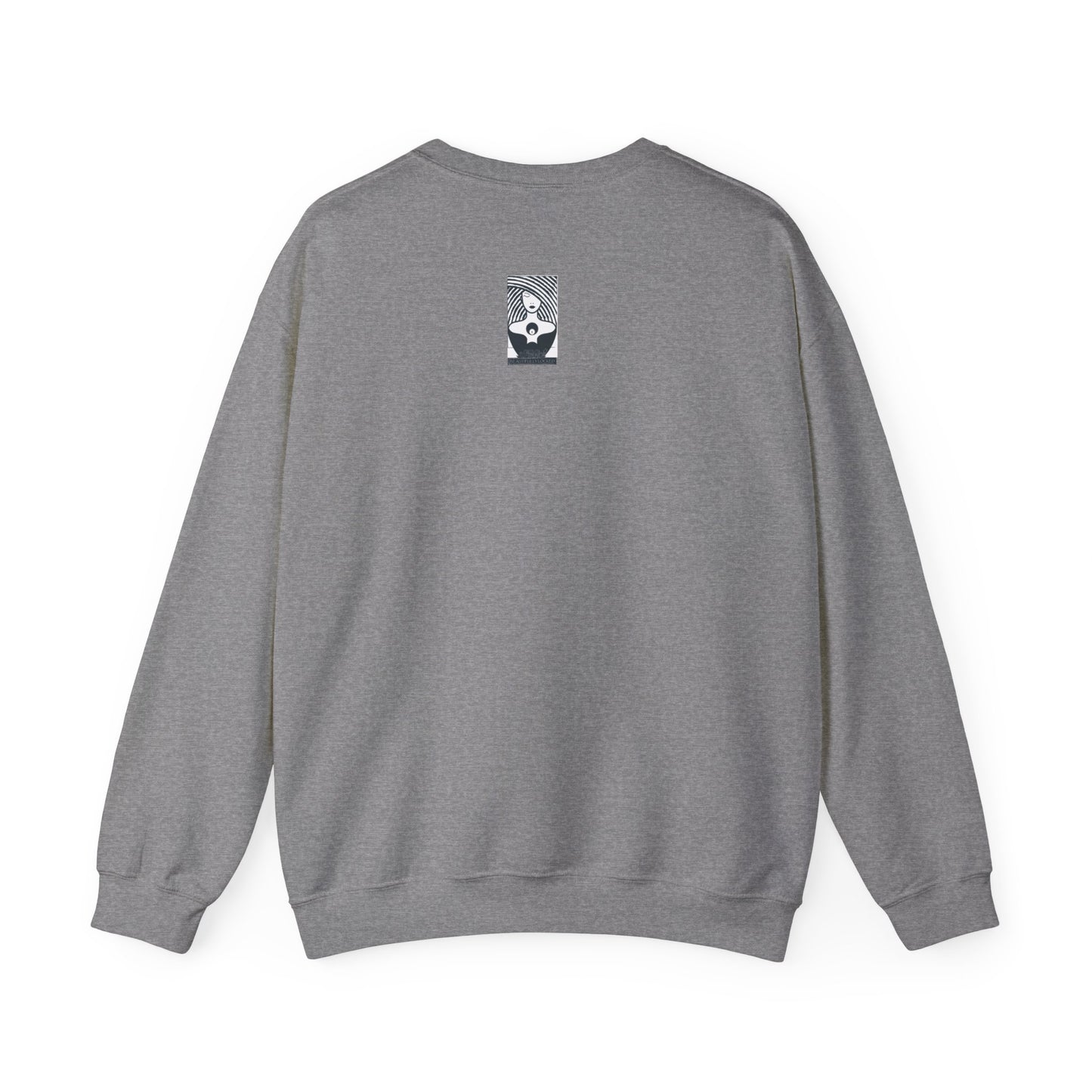 Love Your Locs, Curls, and Coils Rainbow Crewneck Sweatshirt