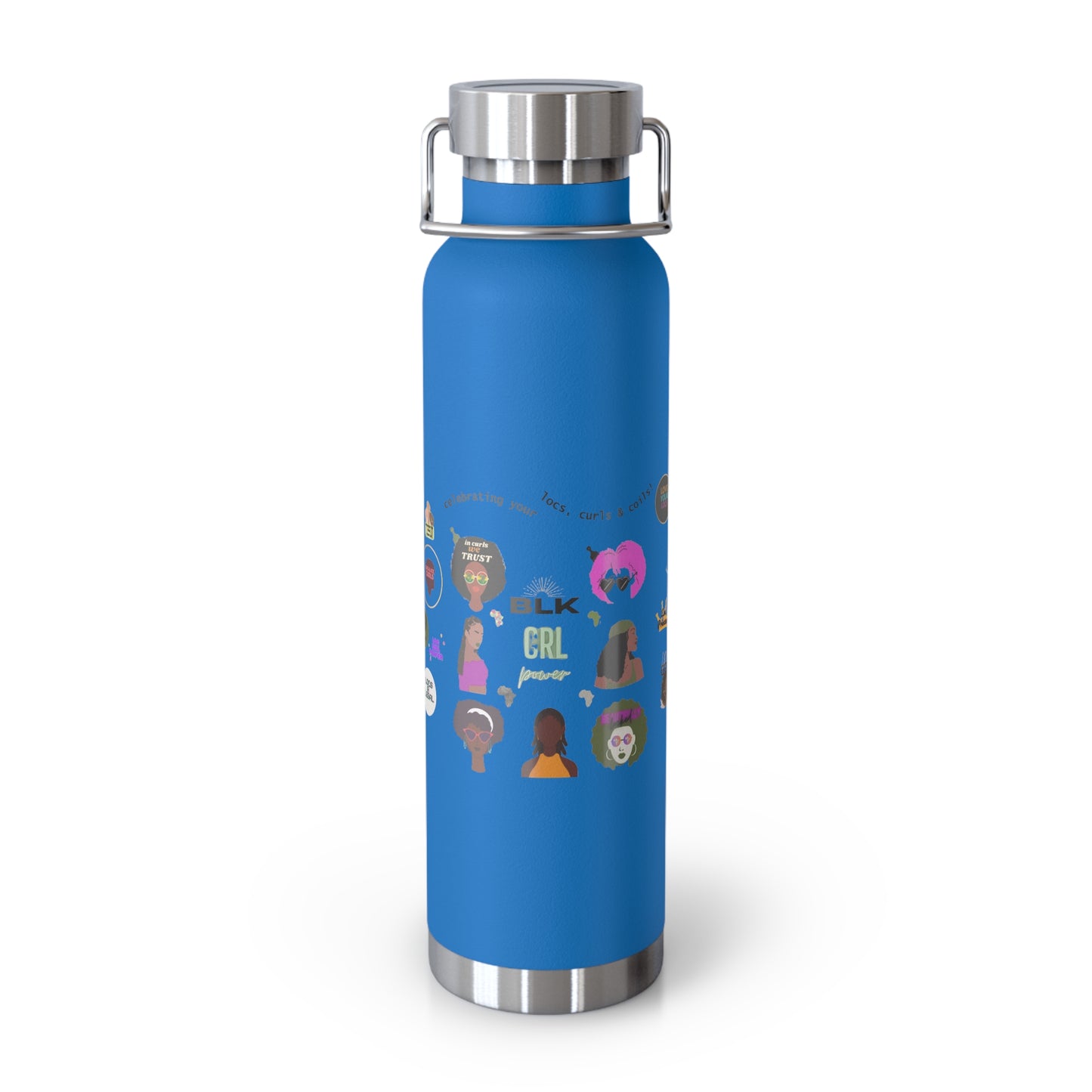 "Black Girl Power" Vacuum Insulated Bottle - 22oz