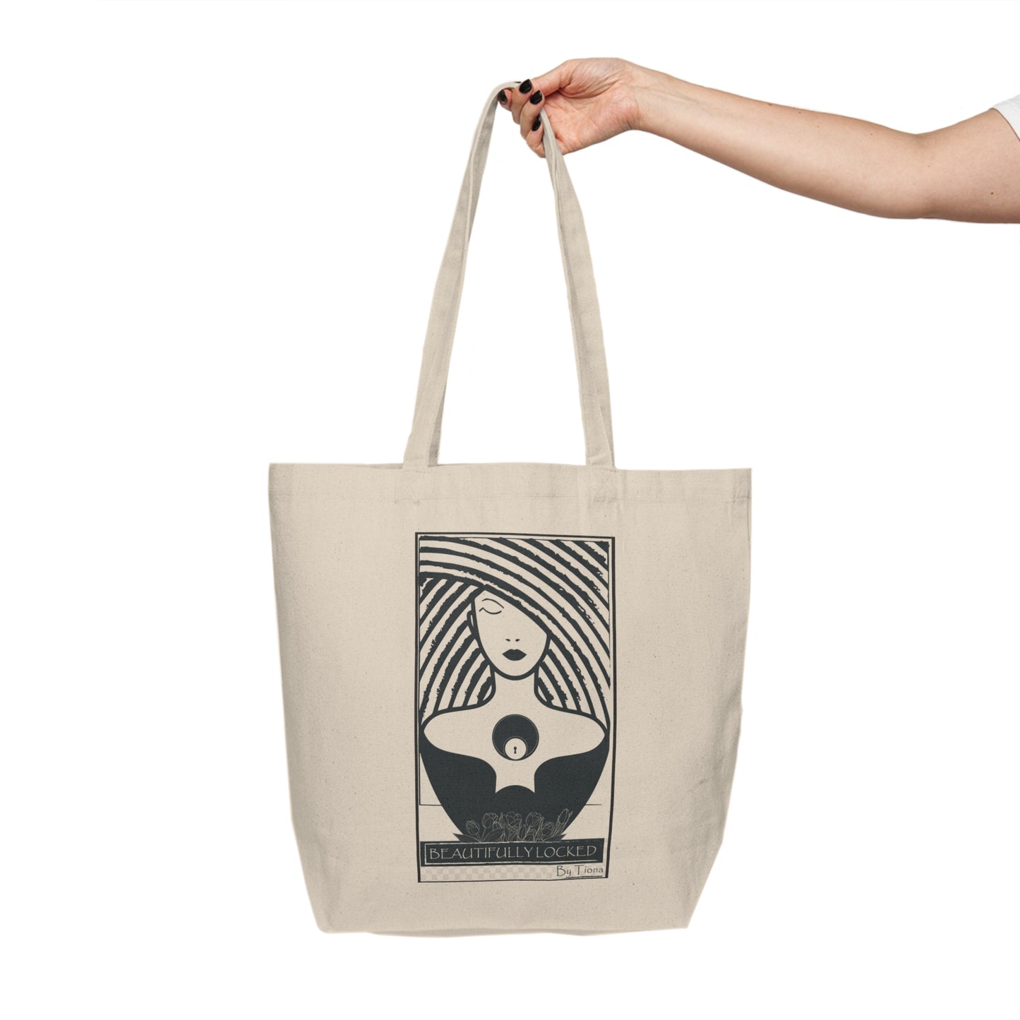Canvas Shopping Tote