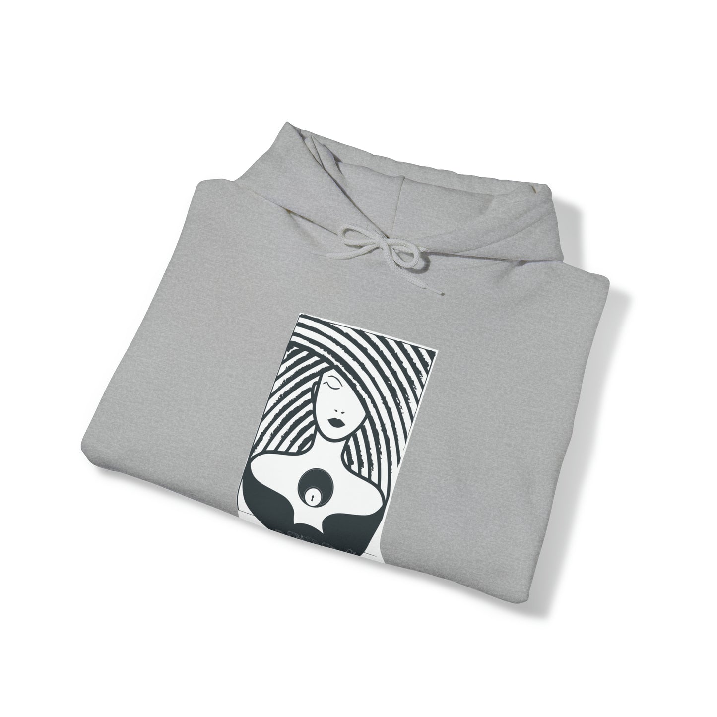 Beautifully Locked by Tiona Unisex Heavy Blend™ Hooded Sweatshirt