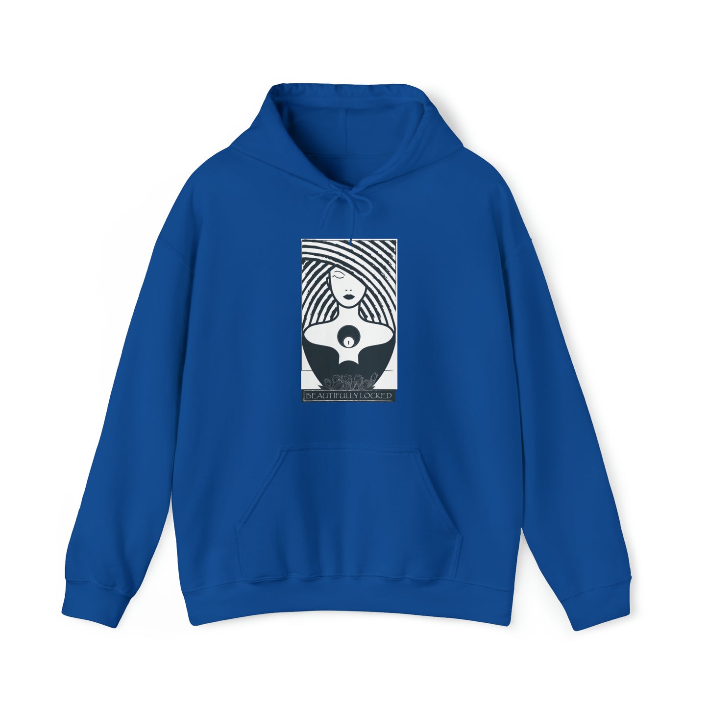 Beautifully Locked by Tiona Unisex Heavy Blend™ Hooded Sweatshirt