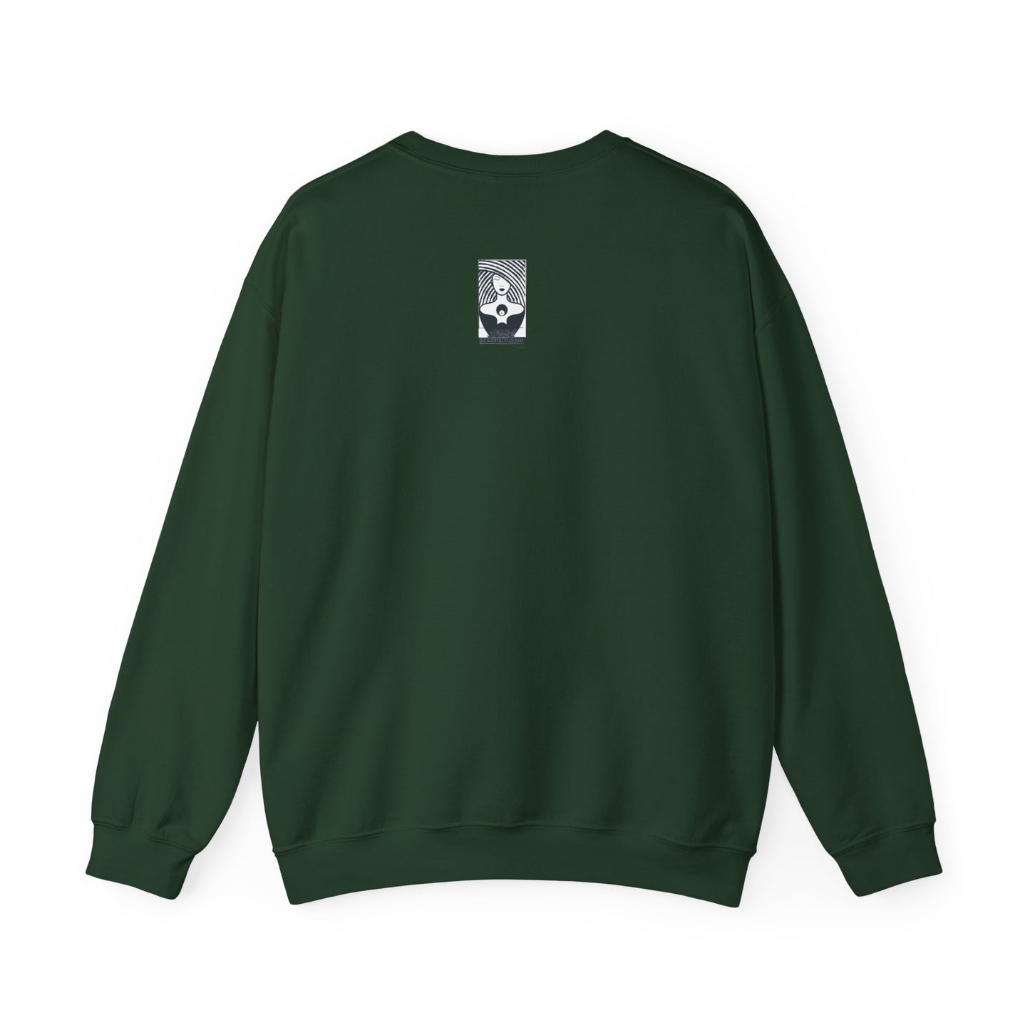 Love Your Locs, Curls, and Coils Rainbow Crewneck Sweatshirt