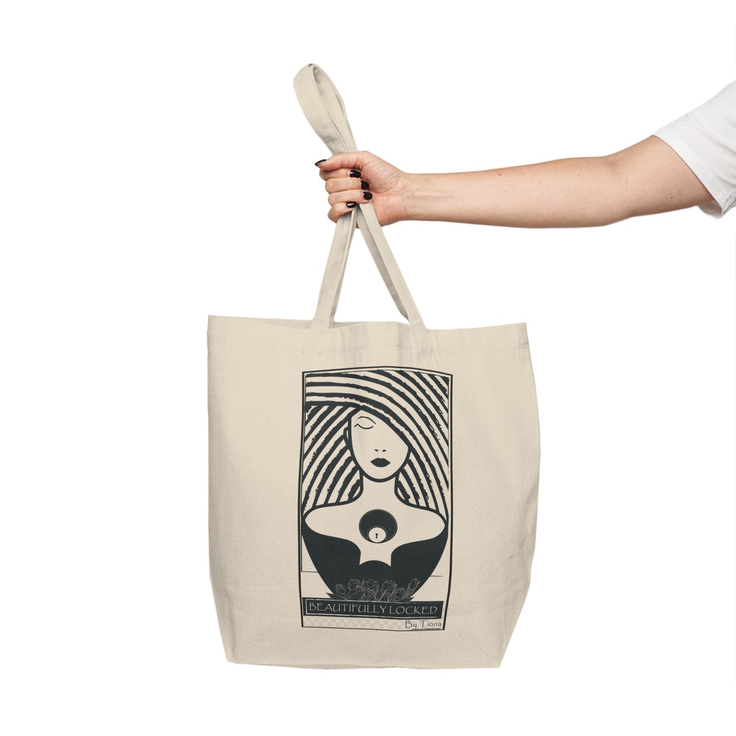 Canvas Shopping Tote