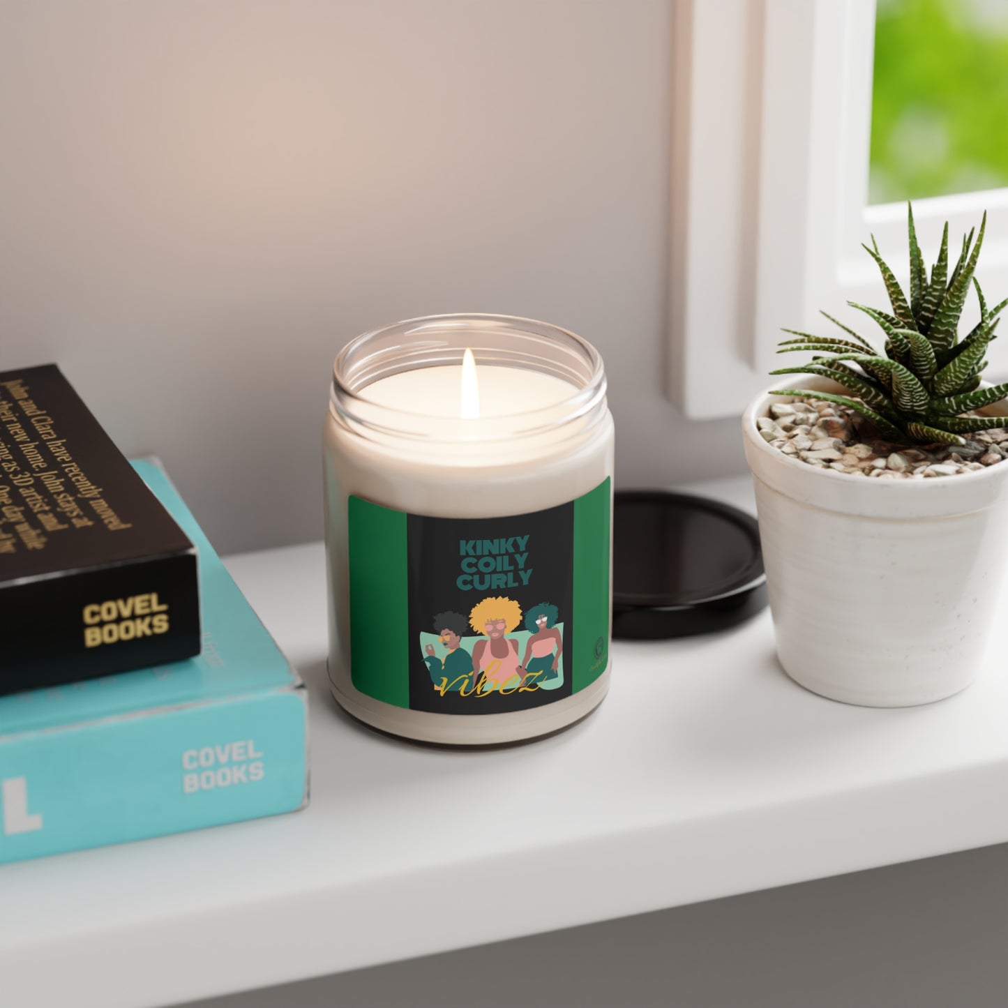 Kinky Coily Curly - Scented Soy Candle, 9oz