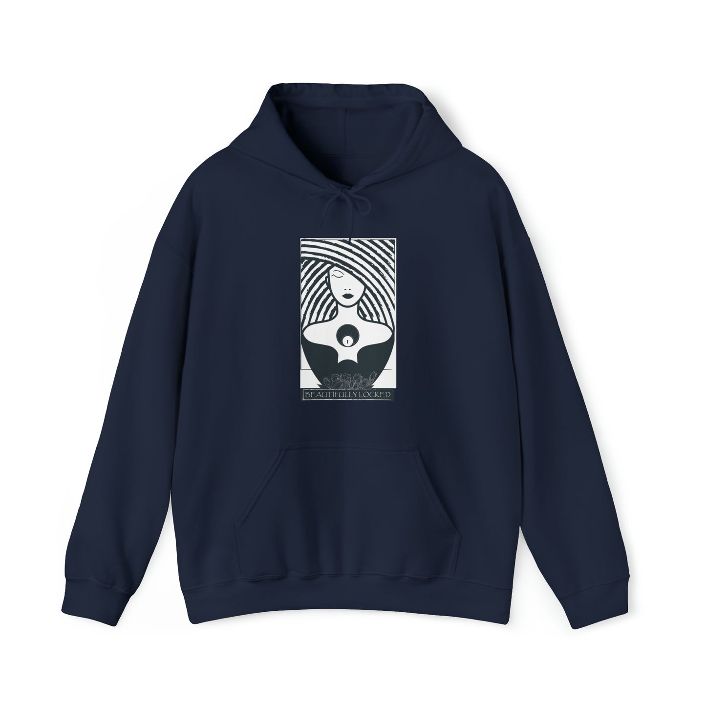 Beautifully Locked by Tiona Unisex Heavy Blend™ Hooded Sweatshirt