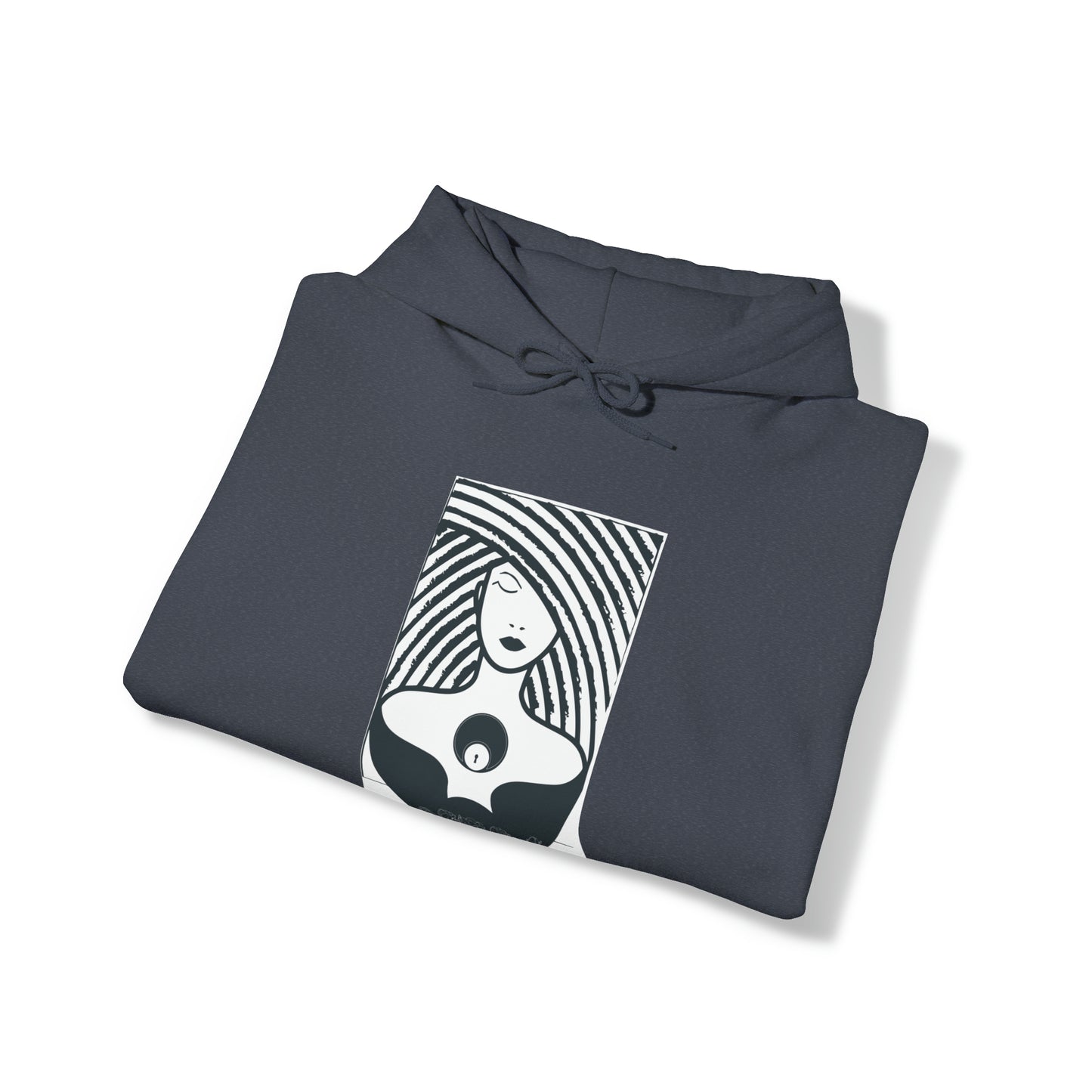 Beautifully Locked by Tiona Unisex Heavy Blend™ Hooded Sweatshirt