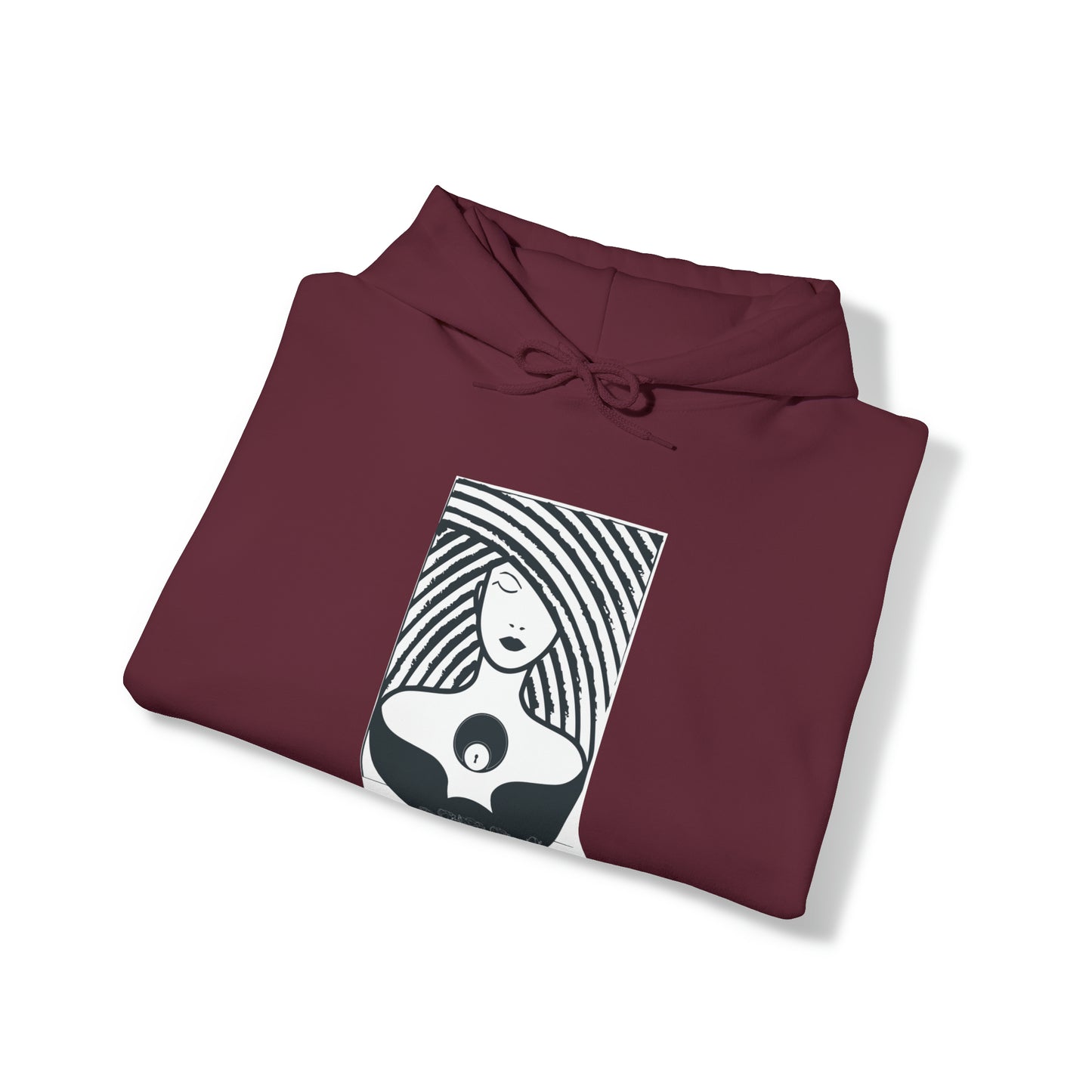 Beautifully Locked by Tiona Unisex Heavy Blend™ Hooded Sweatshirt