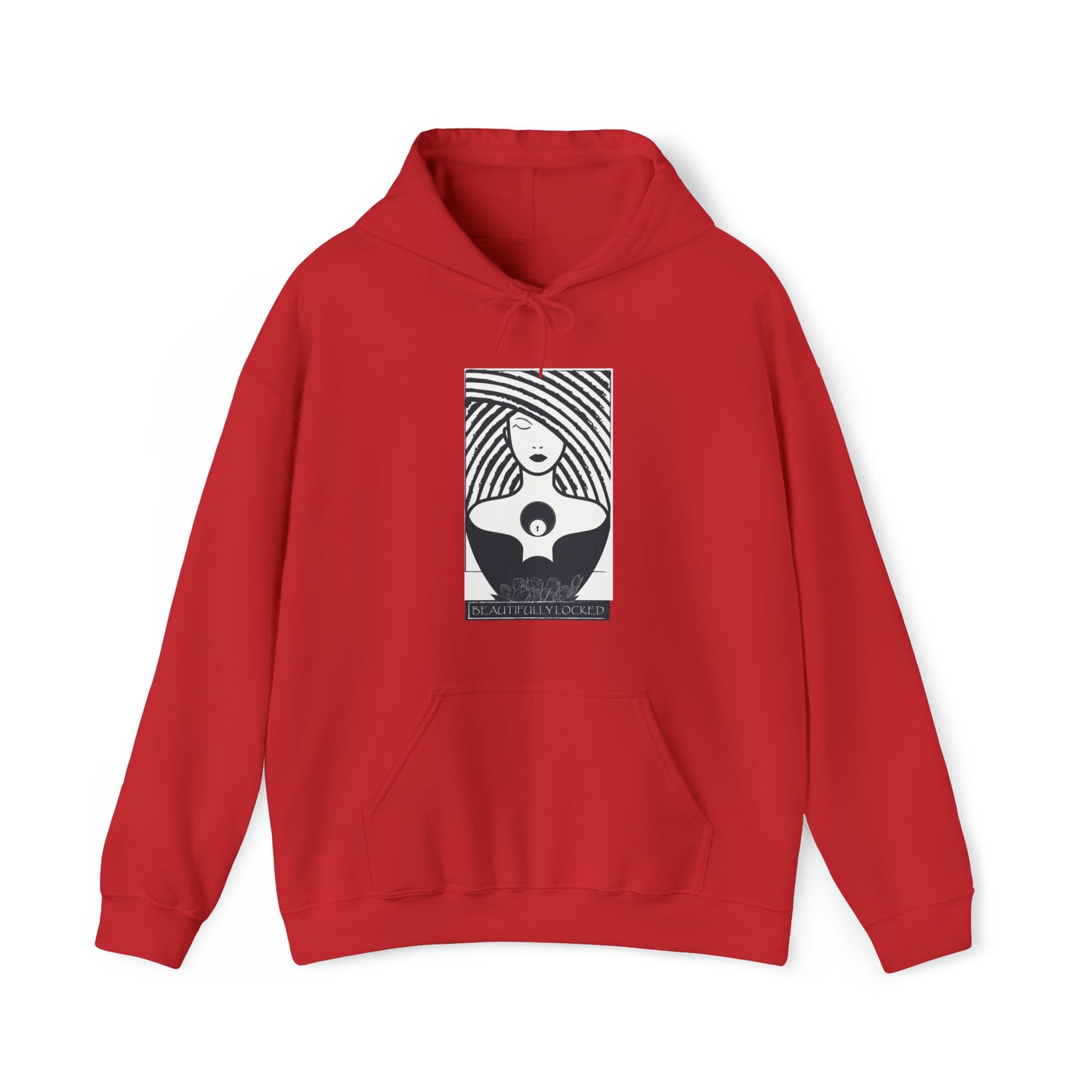 Beautifully Locked by Tiona Unisex Heavy Blend™ Hooded Sweatshirt