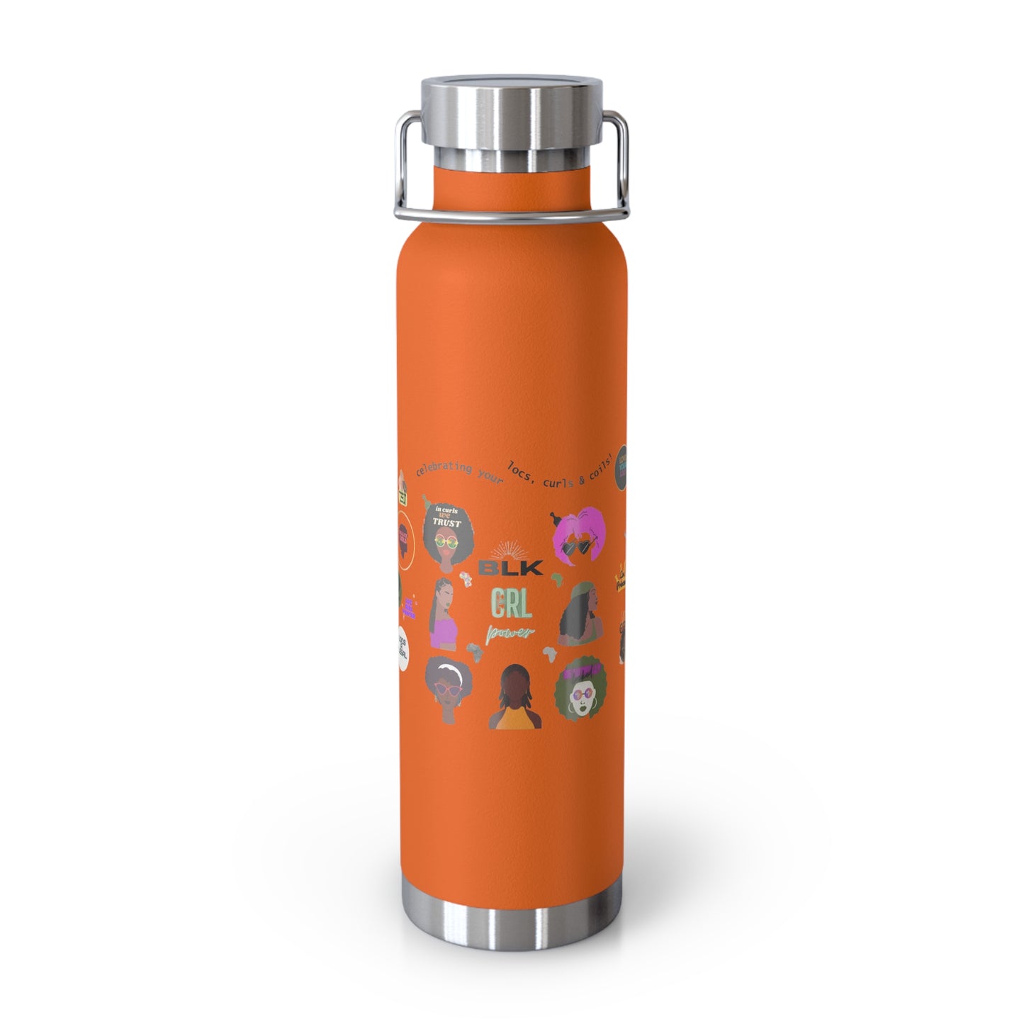 "Black Girl Power" Vacuum Insulated Bottle - 22oz