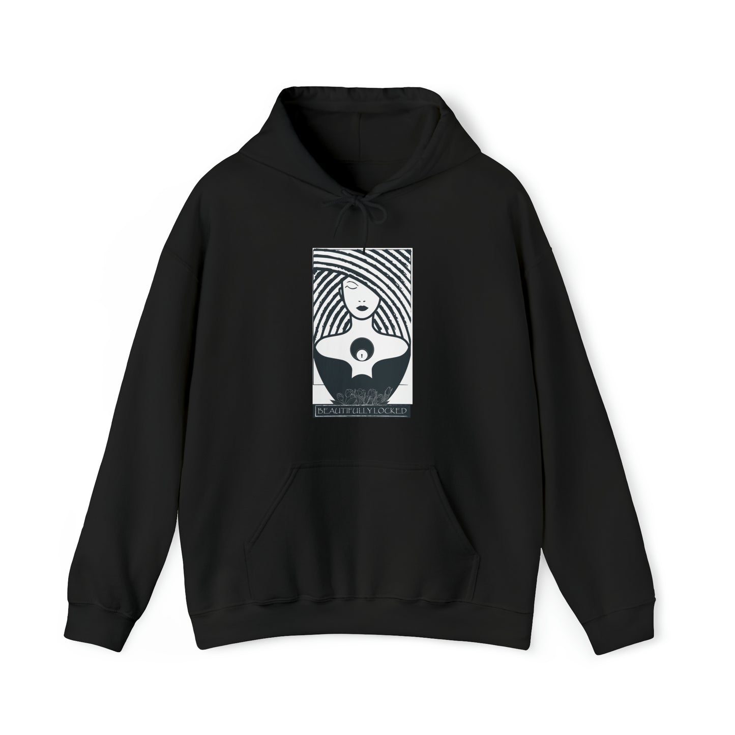 Beautifully Locked by Tiona Unisex Heavy Blend™ Hooded Sweatshirt