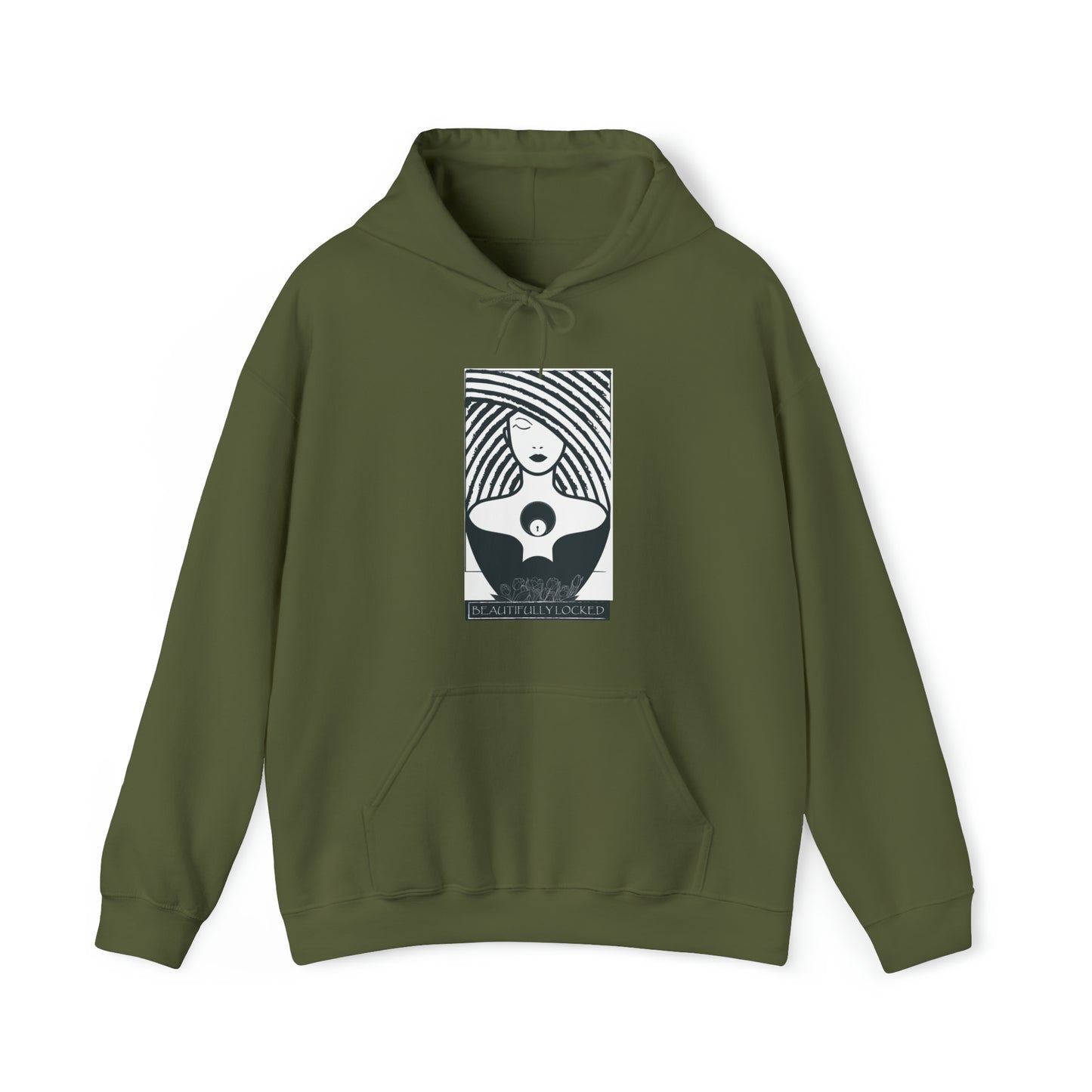 Beautifully Locked by Tiona Unisex Heavy Blend™ Hooded Sweatshirt