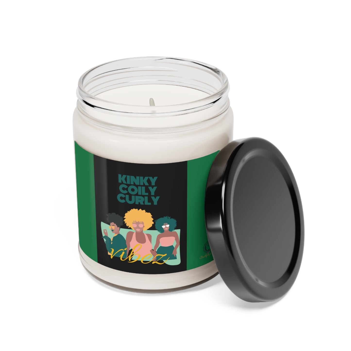 Kinky Coily Curly - Scented Soy Candle, 9oz