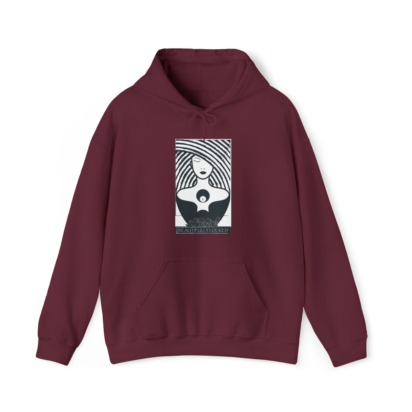 Beautifully Locked by Tiona Unisex Heavy Blend™ Hooded Sweatshirt