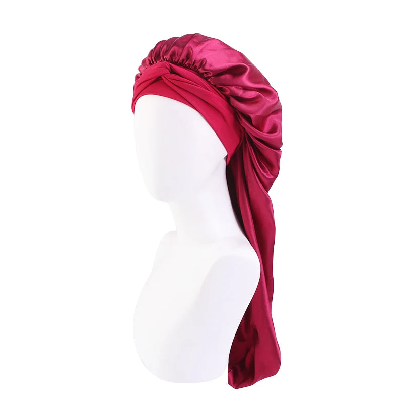 Satin Bonnet for Extra Long Hair & Locs