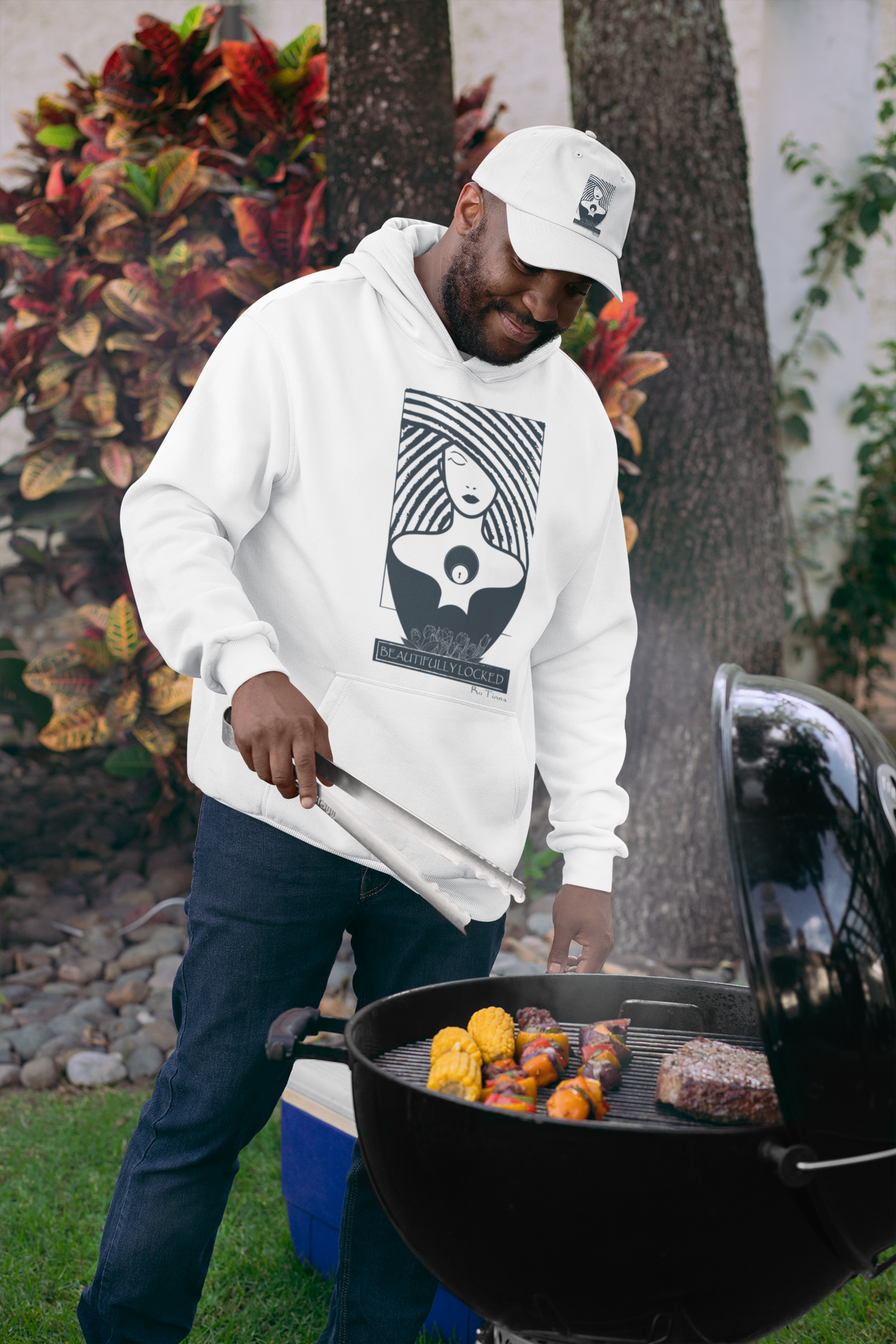Beautifully Locked by Tiona Unisex Heavy Blend™ Hooded Sweatshirt